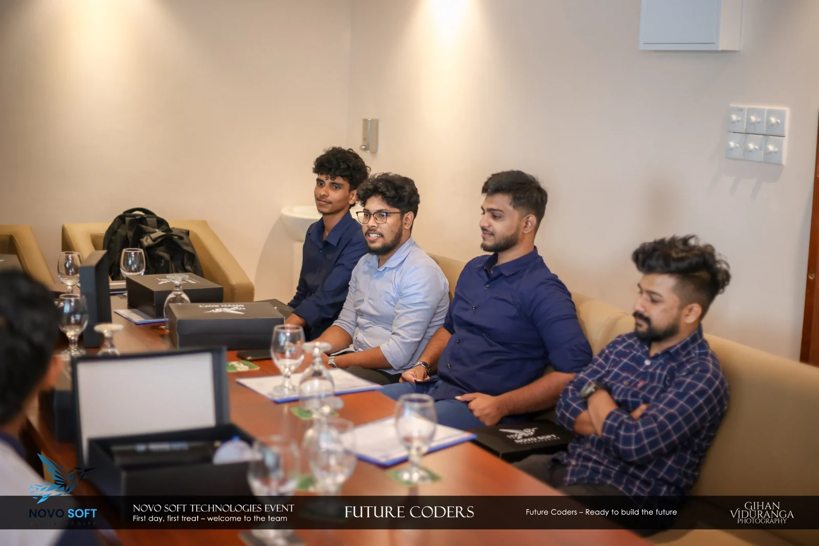 Attendees at the Future Coders group discussion